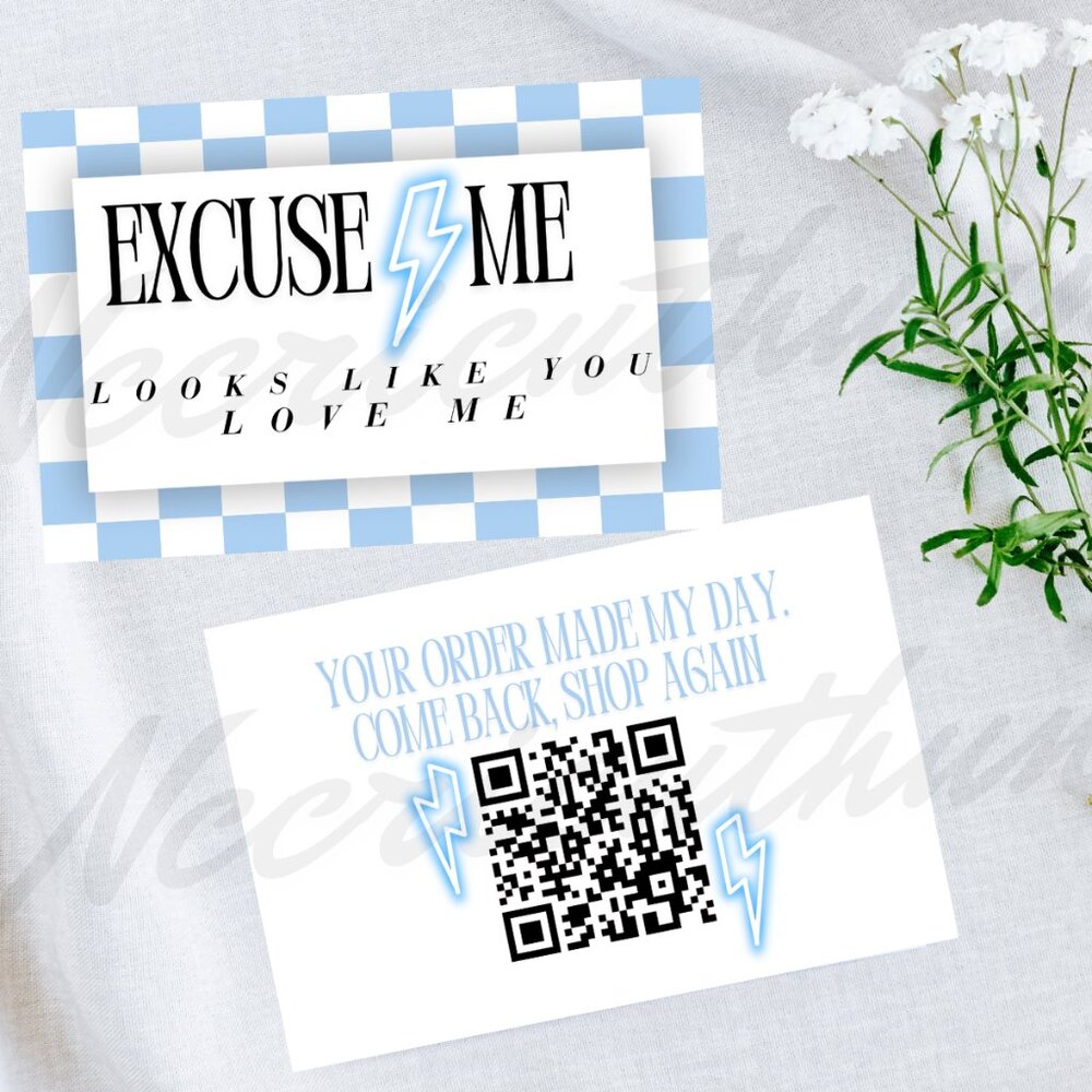 Baby Blue Thank You Cards, Custom Cards